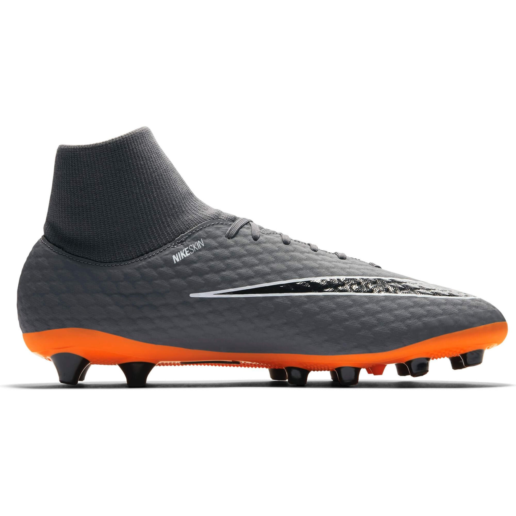 NIKE HYPERVENOM PHANTOM 3 ACA DF AG PRO GRIS ORANGE AH7266 081