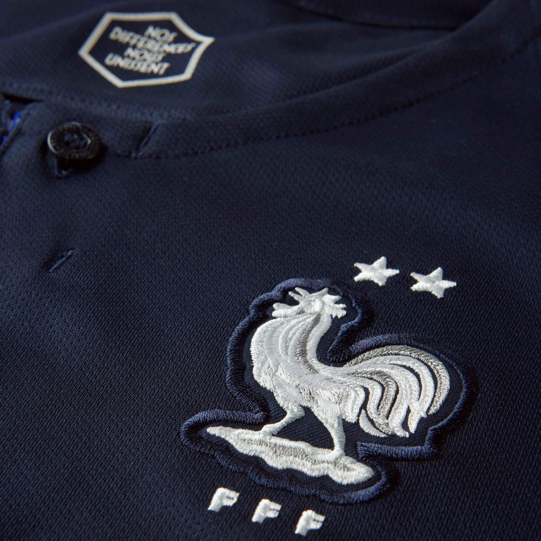 NIKE FFF MAILLOT DOMICILE JUNIOR 2 ETOILES 2018 2019 893989 453
