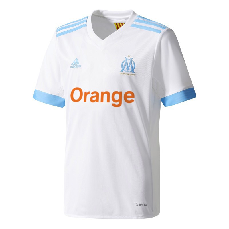 Maillot OM Domicile 2017/18 Enfant Remise prix