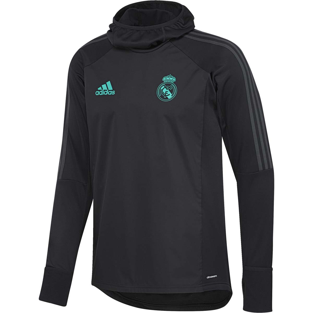 ADIDAS REAL MADRID WARM TOP NOIR 2017/2018