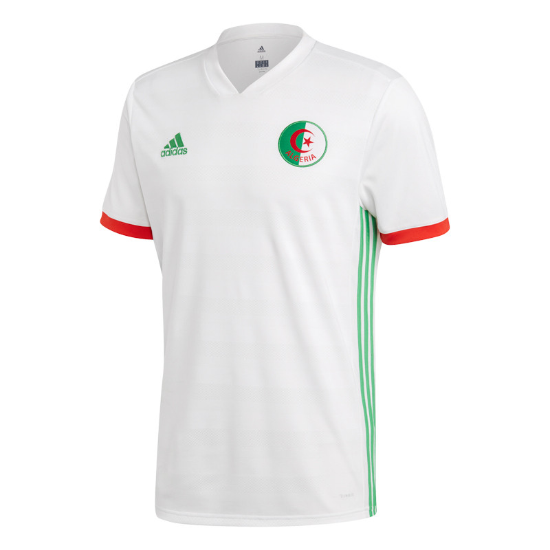 ADIDAS ALGERIE MAILLOT DOMICILE BLANC 2018