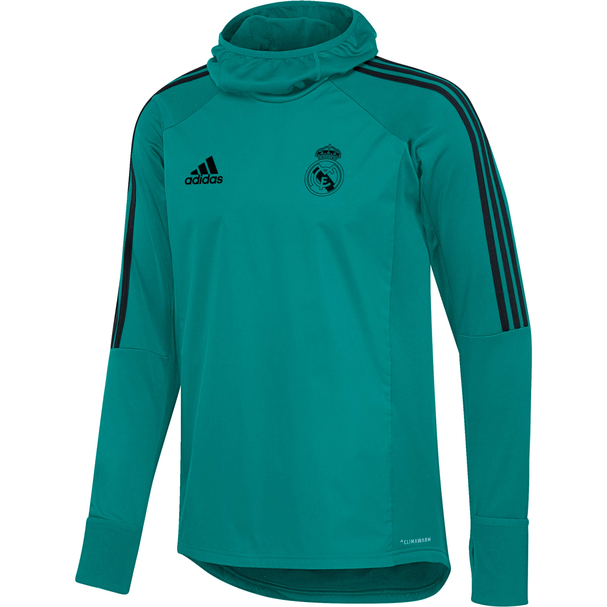 ADIDAS REAL MADRID WARM TOP TURQUOISE 2018