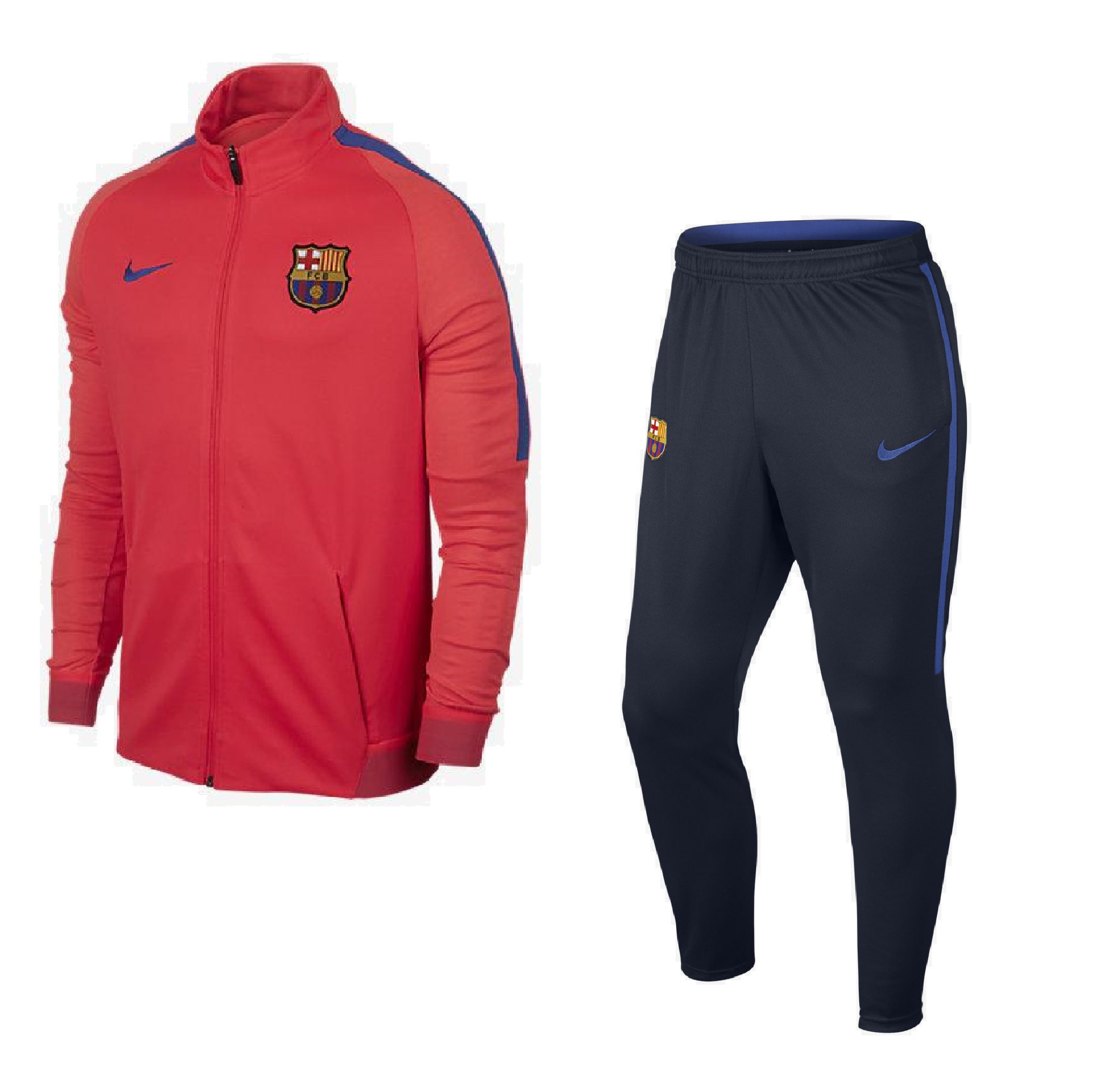 NIKE BARCELONE PRE SUIT ELITE ORANGE 2016/2017