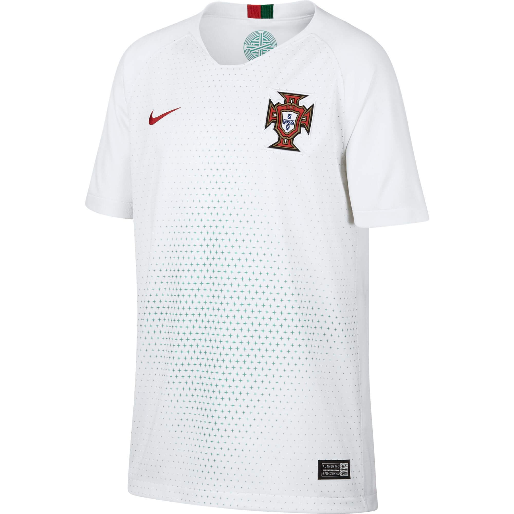 NIKE PORTUGAL MAILLOT EXTERIEUR JUNIOR 2018