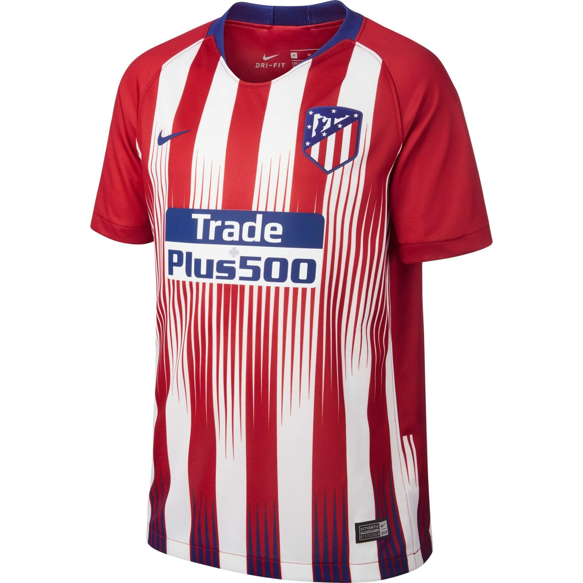 NIKE ATLETICO MADRID MAILLOT DOMICILE JUNIOR 2018/2019