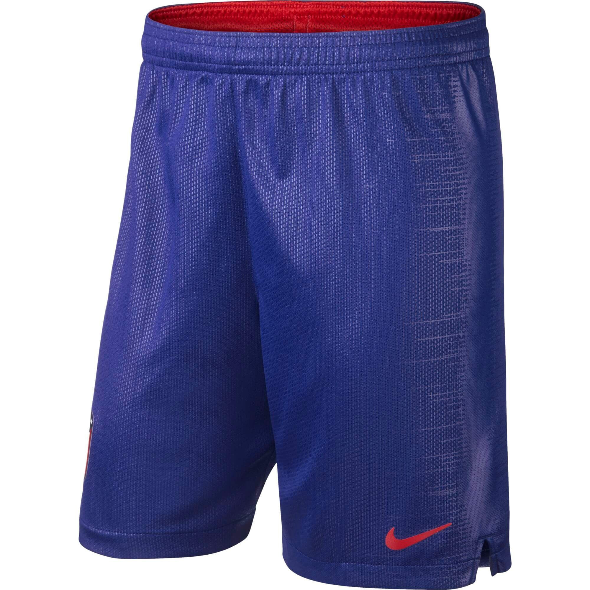 NIKE ATLETICO MADRID SHORT DOMICILE JUNIOR 2018/2019