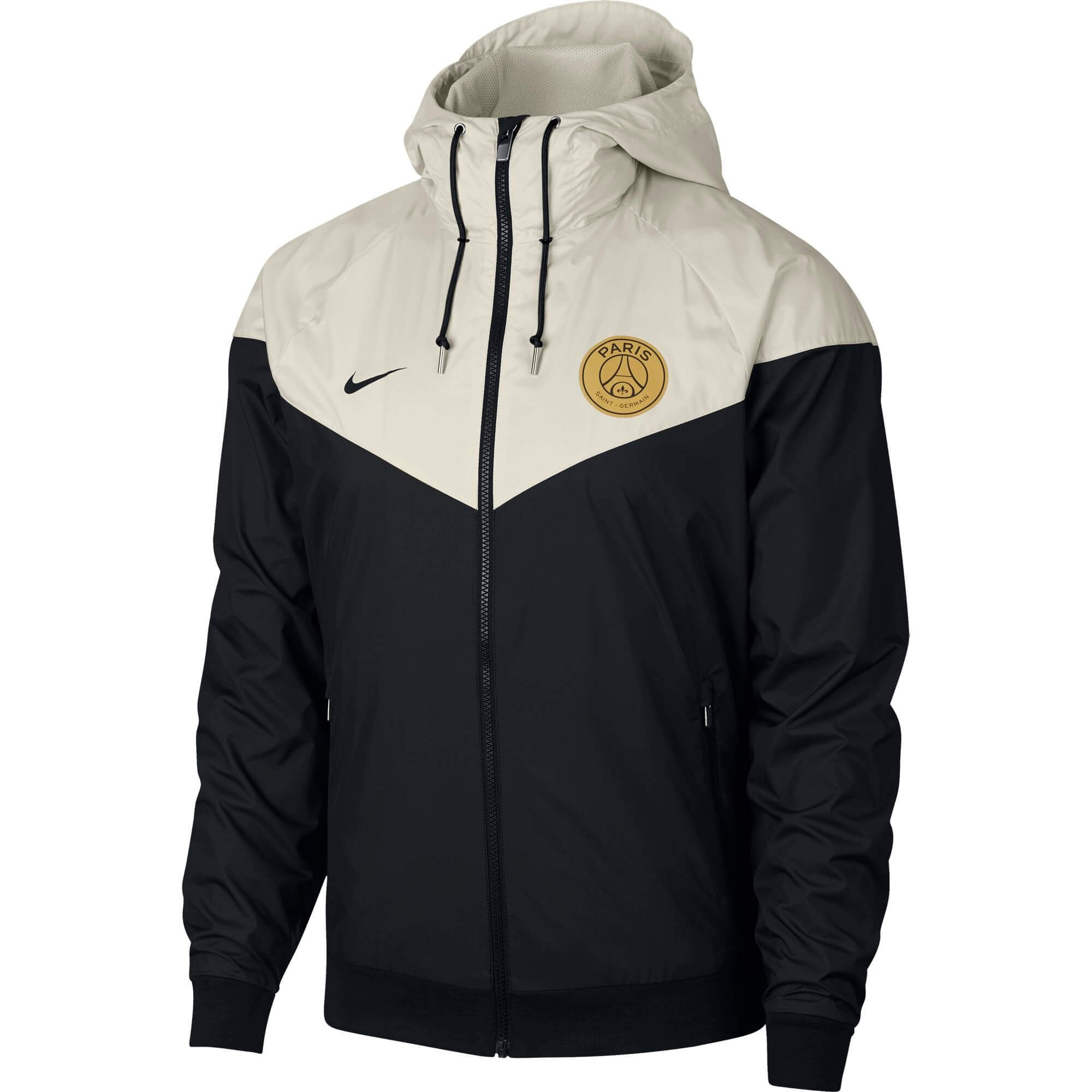 rand Hechting bronzen NIKE PSG VESTE COUPE VENT NOIR/BEIGE 2018/2019 892422-012