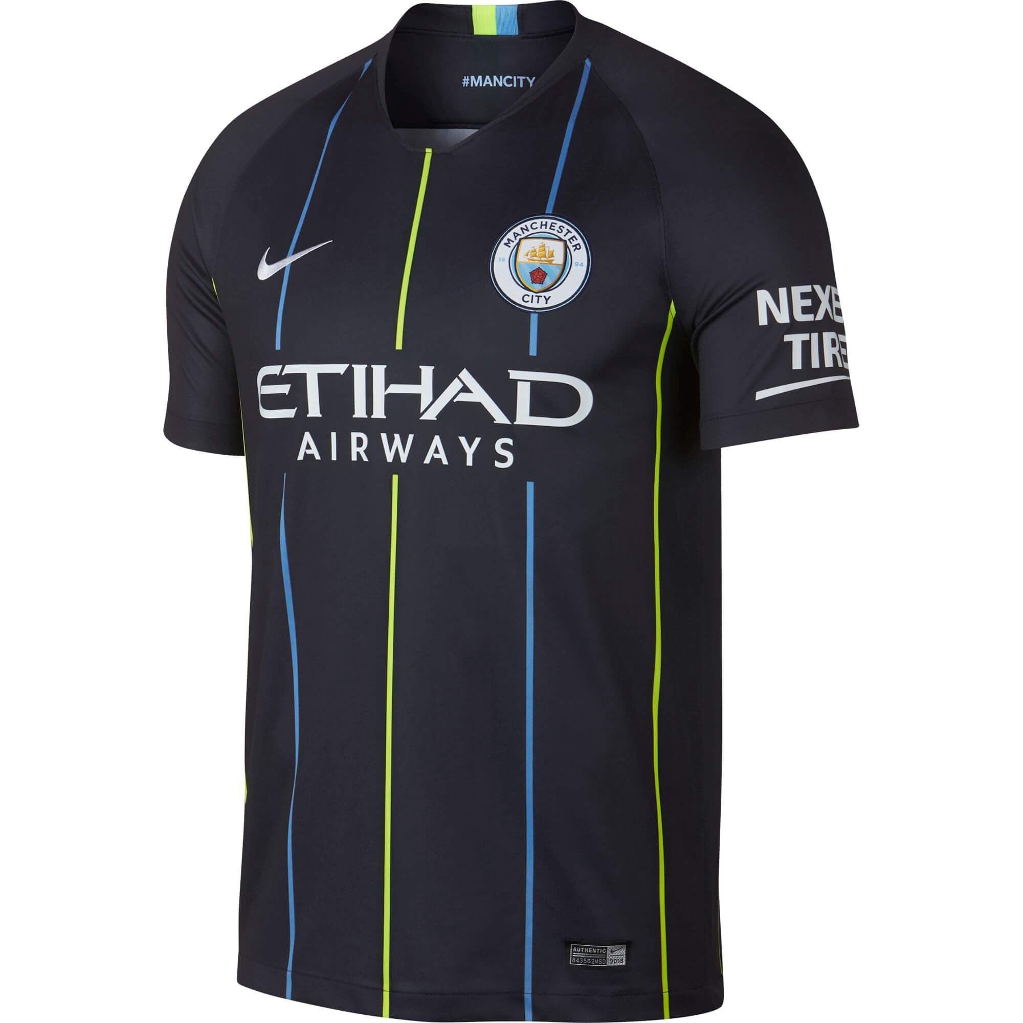 NIKE MANCHESTER CITY MAILLOT EXTERIEUR 2018/2019