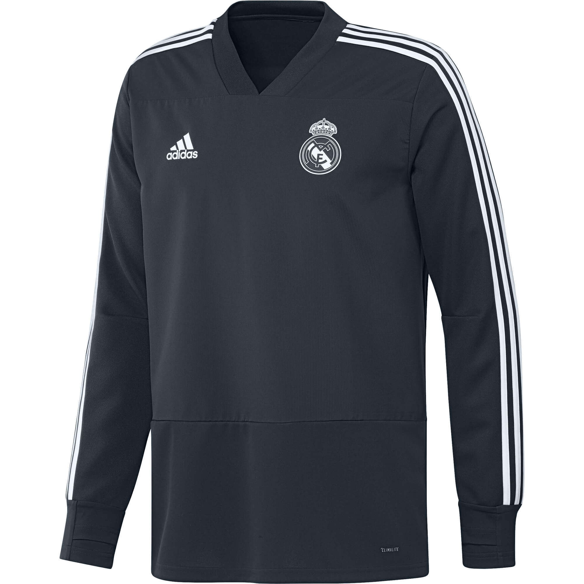 ADIDAS REAL MADRID TRG TOP GRIS 2018/2019