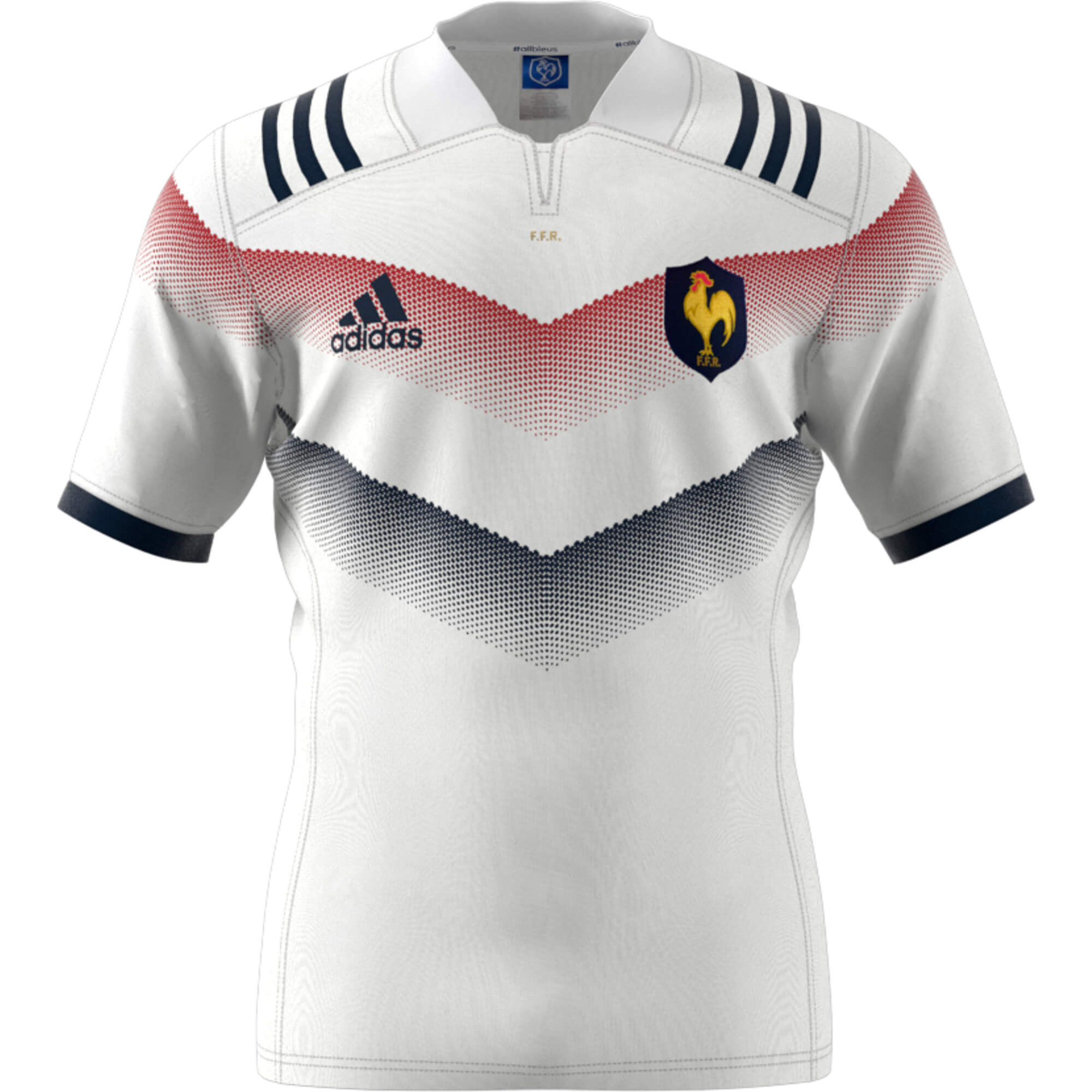 ADIDAS FFR MAILLOT EXTERIEUR BLANC 2018