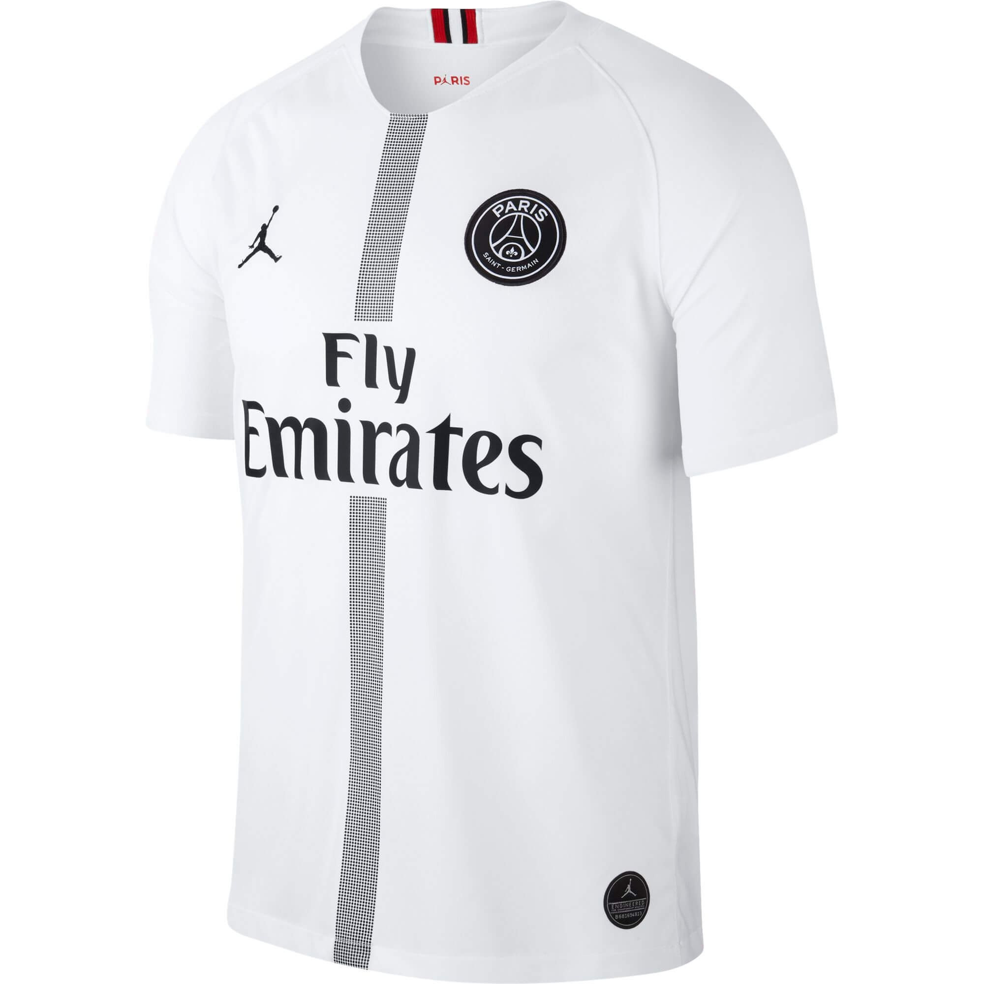 NIKE PSG MAILLOT THIRD JORDAN BLANC 2018/2019