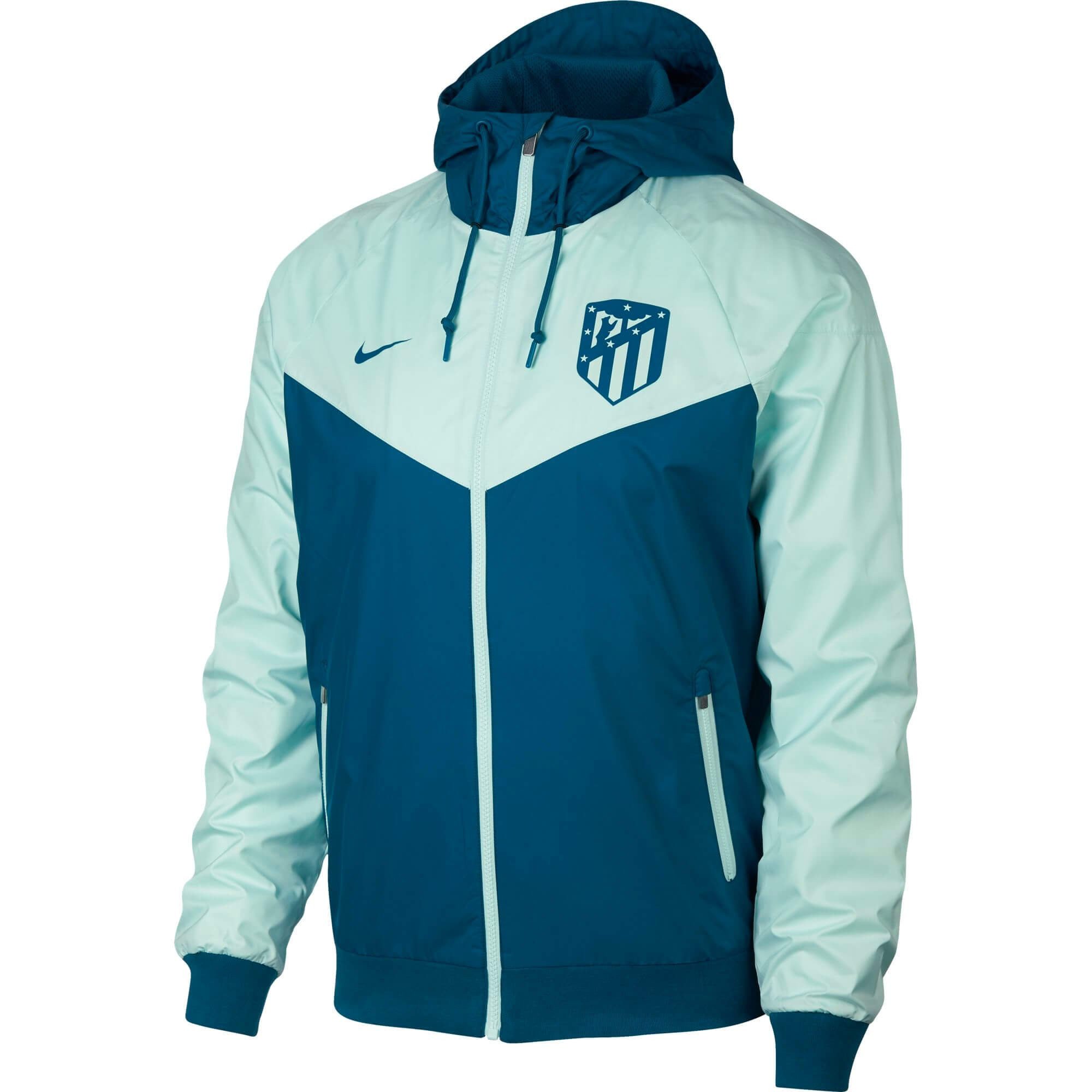 NIKE ATLETICO MADRID VESTE COUPE VENT VERT D EAU 2018 2019 AJ3290 301