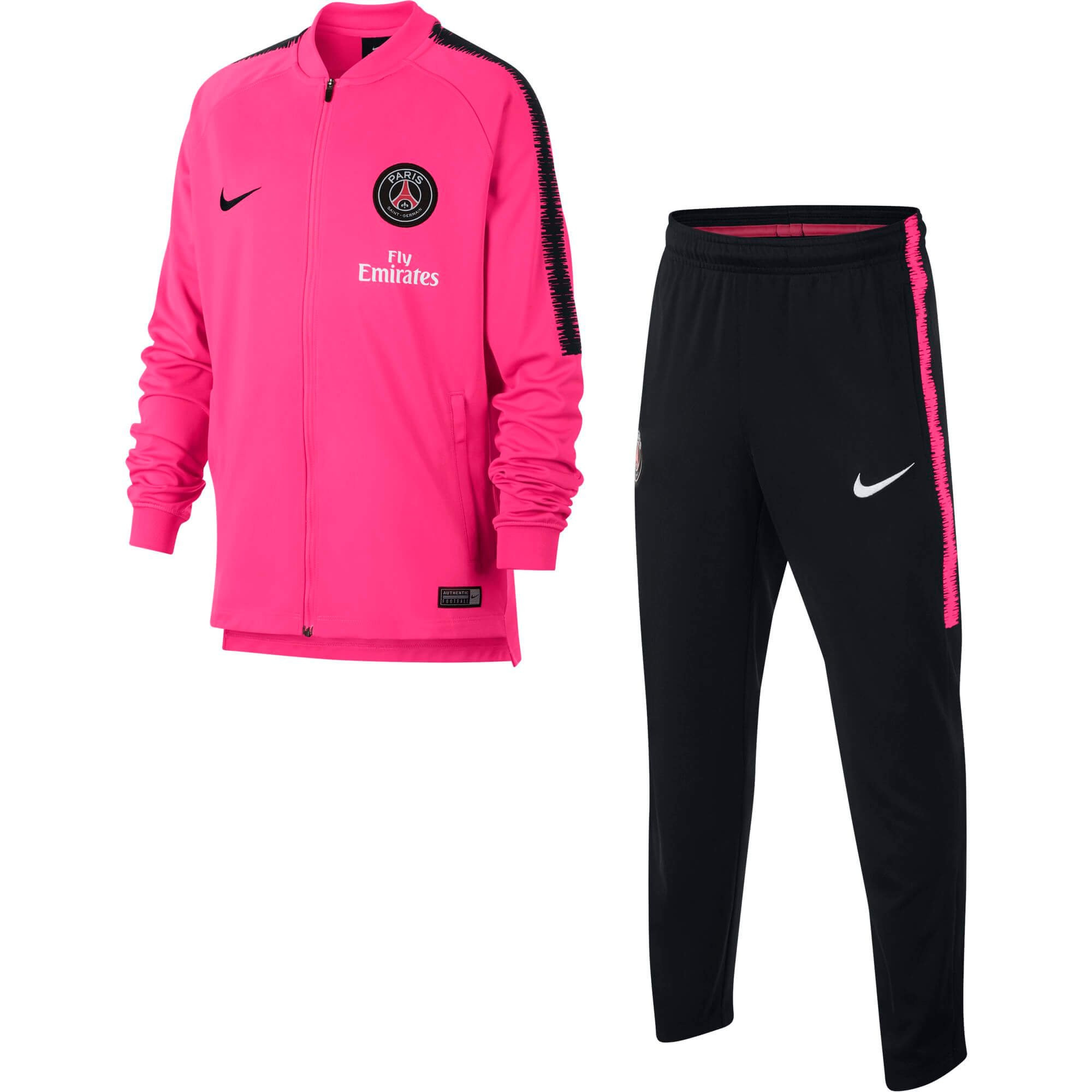 NIKE PSG PRE SUIT KNIT JUNIOR ROSE 2019