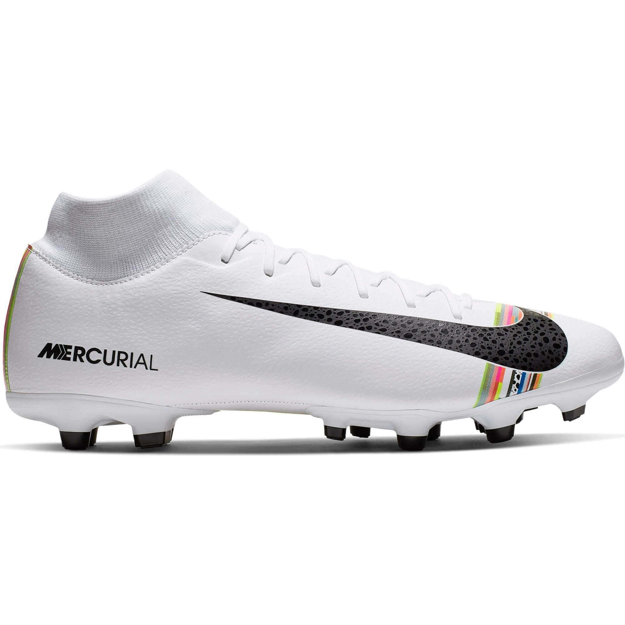 NIKE MERCURIAL SUPERFLY 6 ACA CR7 MG JUNIOR BLANC