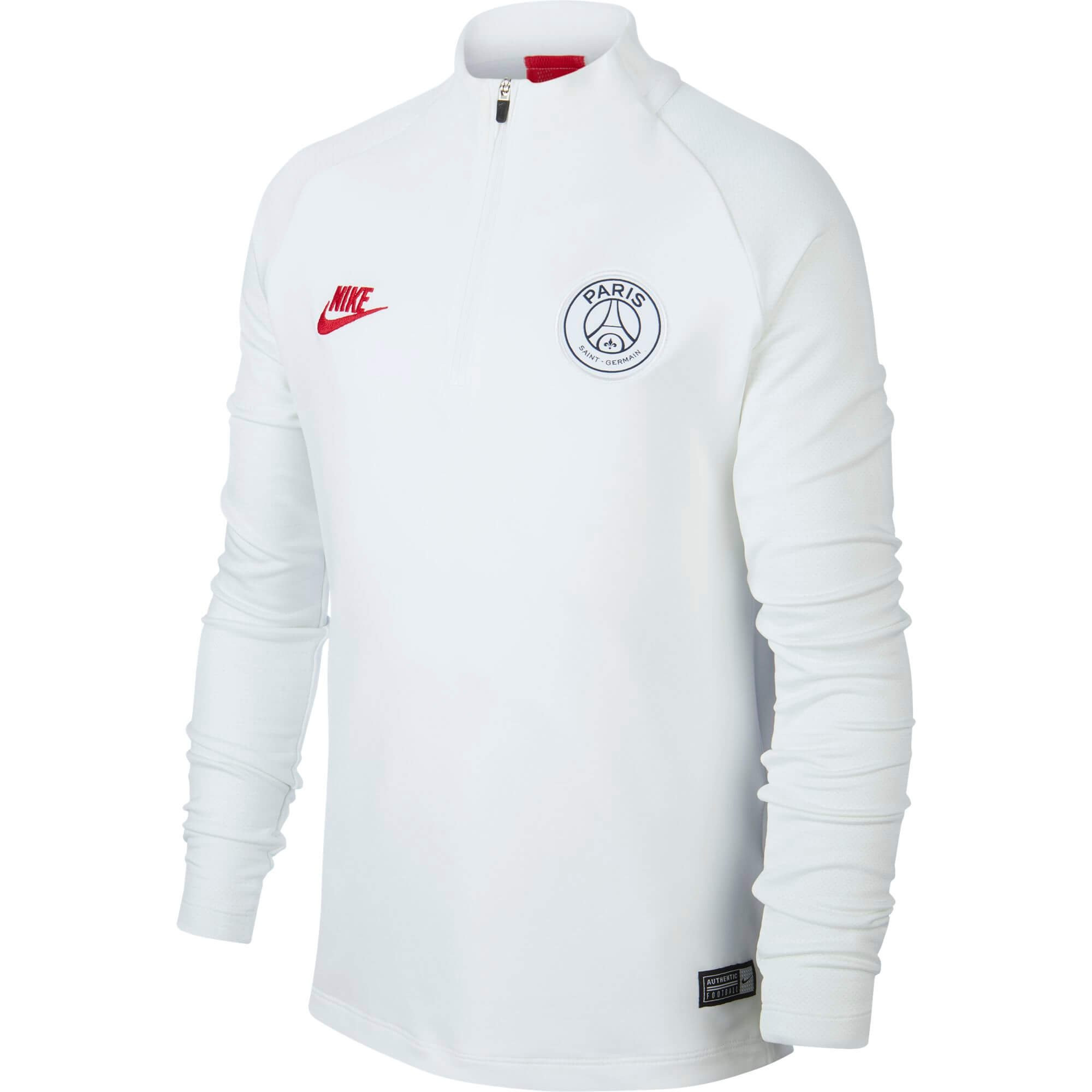 NIKE PSG TRG TOP JUNIOR BLANC 2019/2020