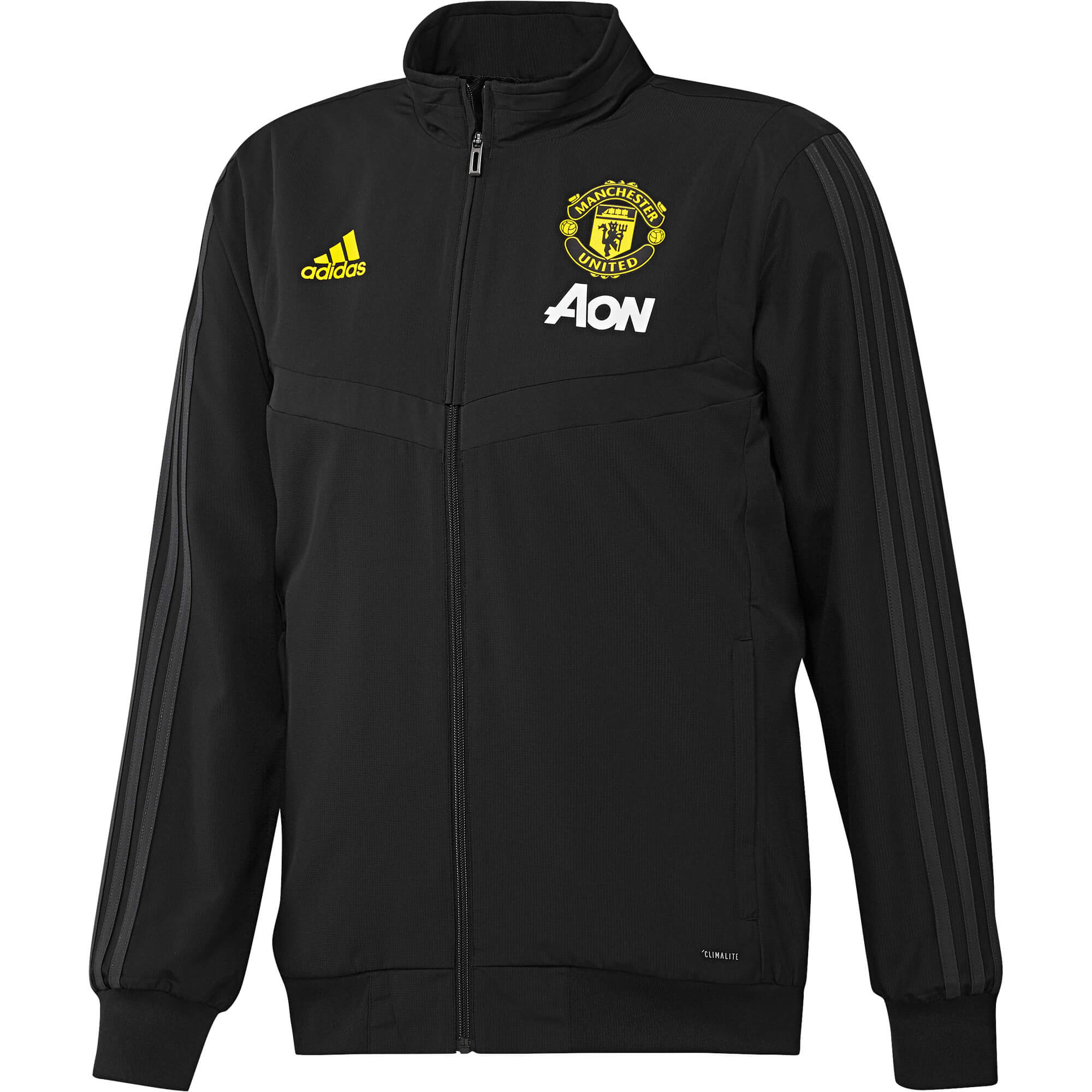 ADIDAS MANCHESTER UNITED PRE JKT NOIR 2019/2020