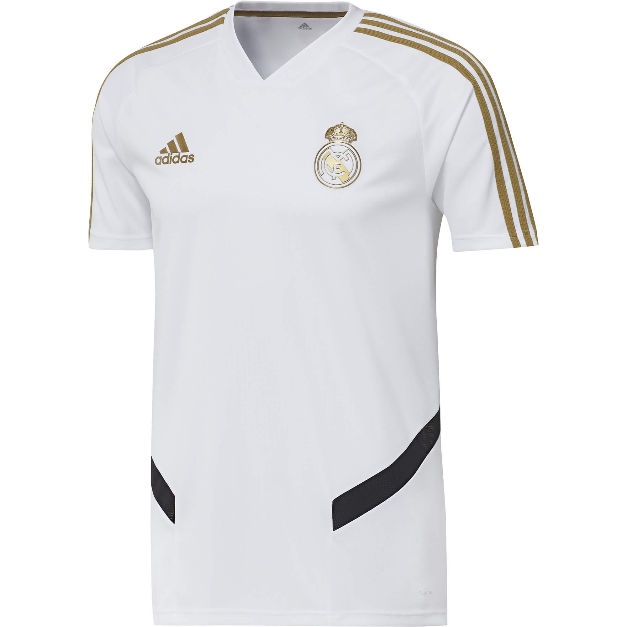 ADIDAS REAL MADRID MAILLOT ENTRAINEMENT BLANC 2019/2020