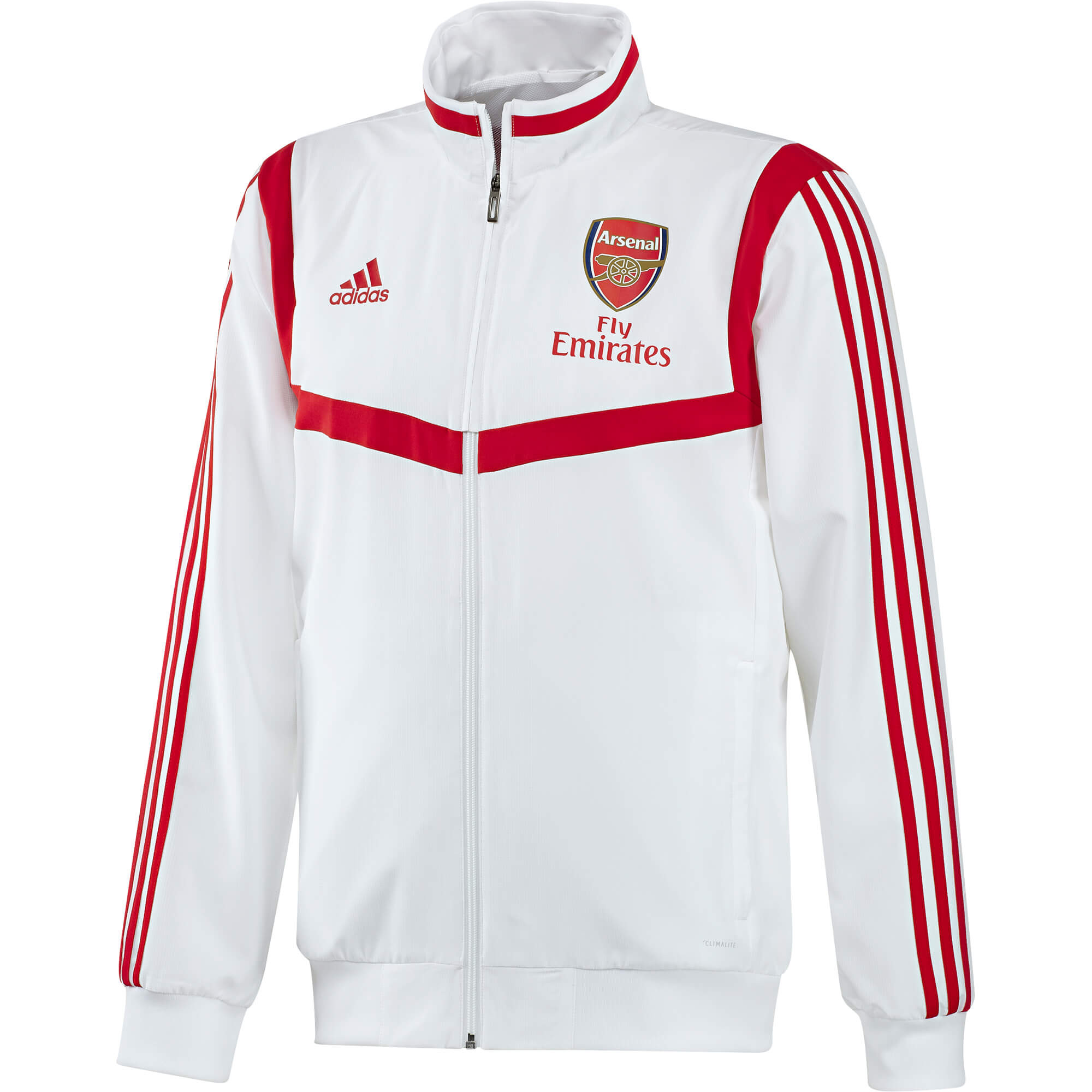 ADIDAS ARSENAL PRE JKT BLANC 2019/2020