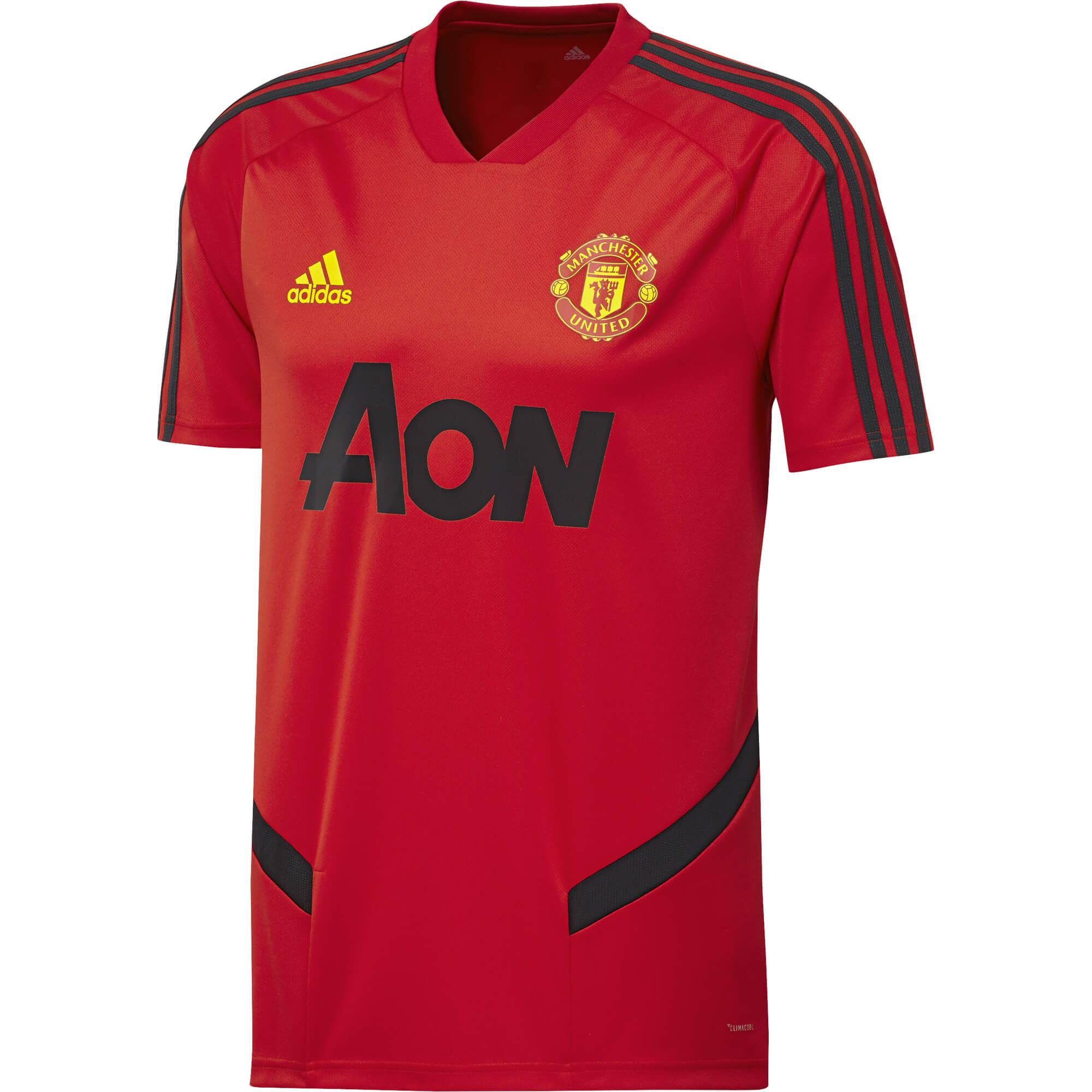 ADIDAS MANCHESTER UNITED TRG JSY ROUGE 2019/2020
