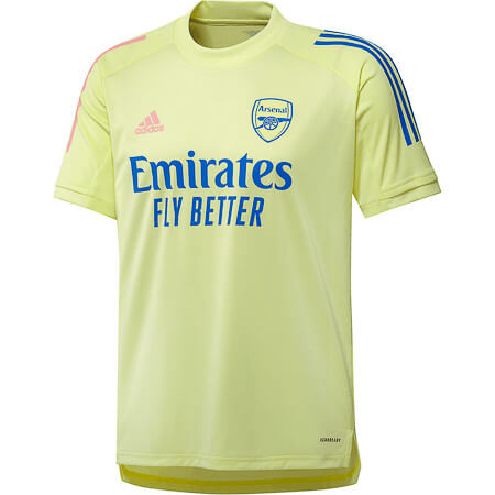 ADIDAS ARSENAL TRG JSY JAUNE 2020/2021