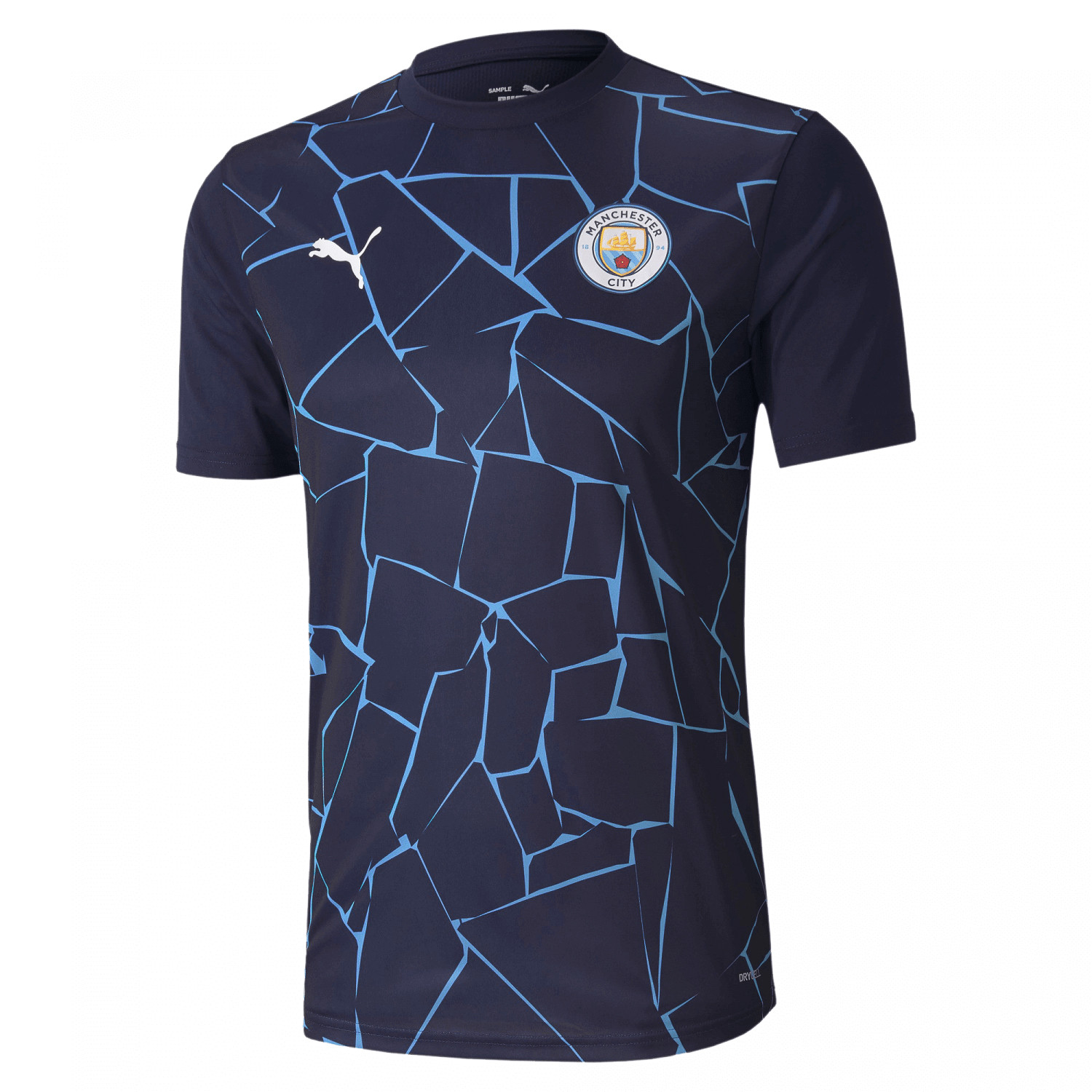 PUMA MANCHESTER CITY TRG JSY PRE MATCH MARINE 2020/2021