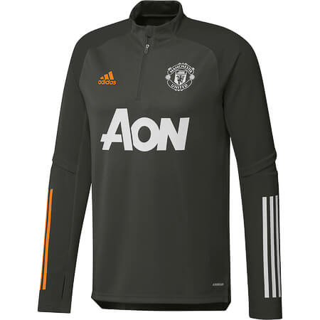 ADIDAS MANCHESTER UNITED TRG TOP GRIS 2020/2021