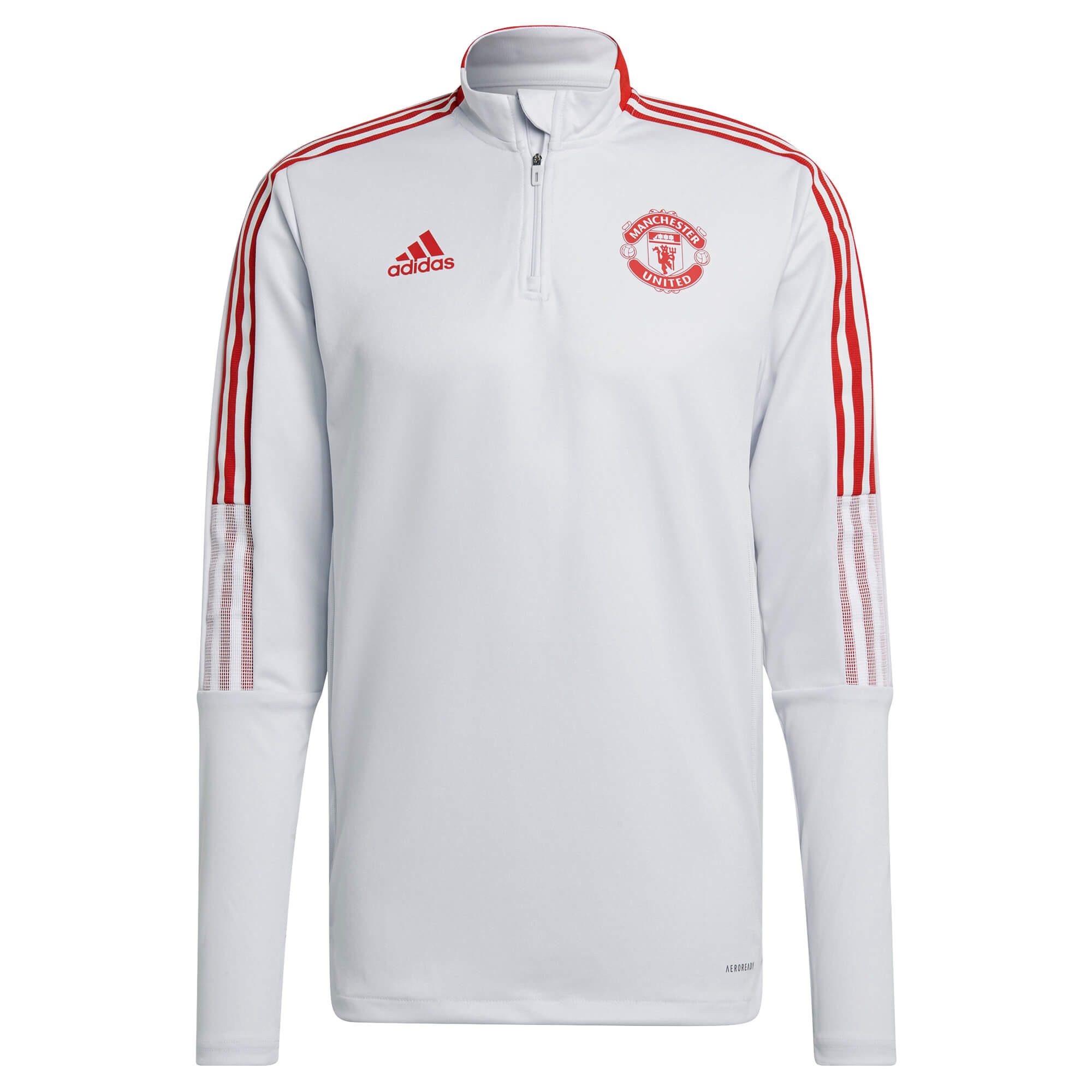 ADIDAS MANCHESTER UNITED TRG TOP GRIS 2021/2022