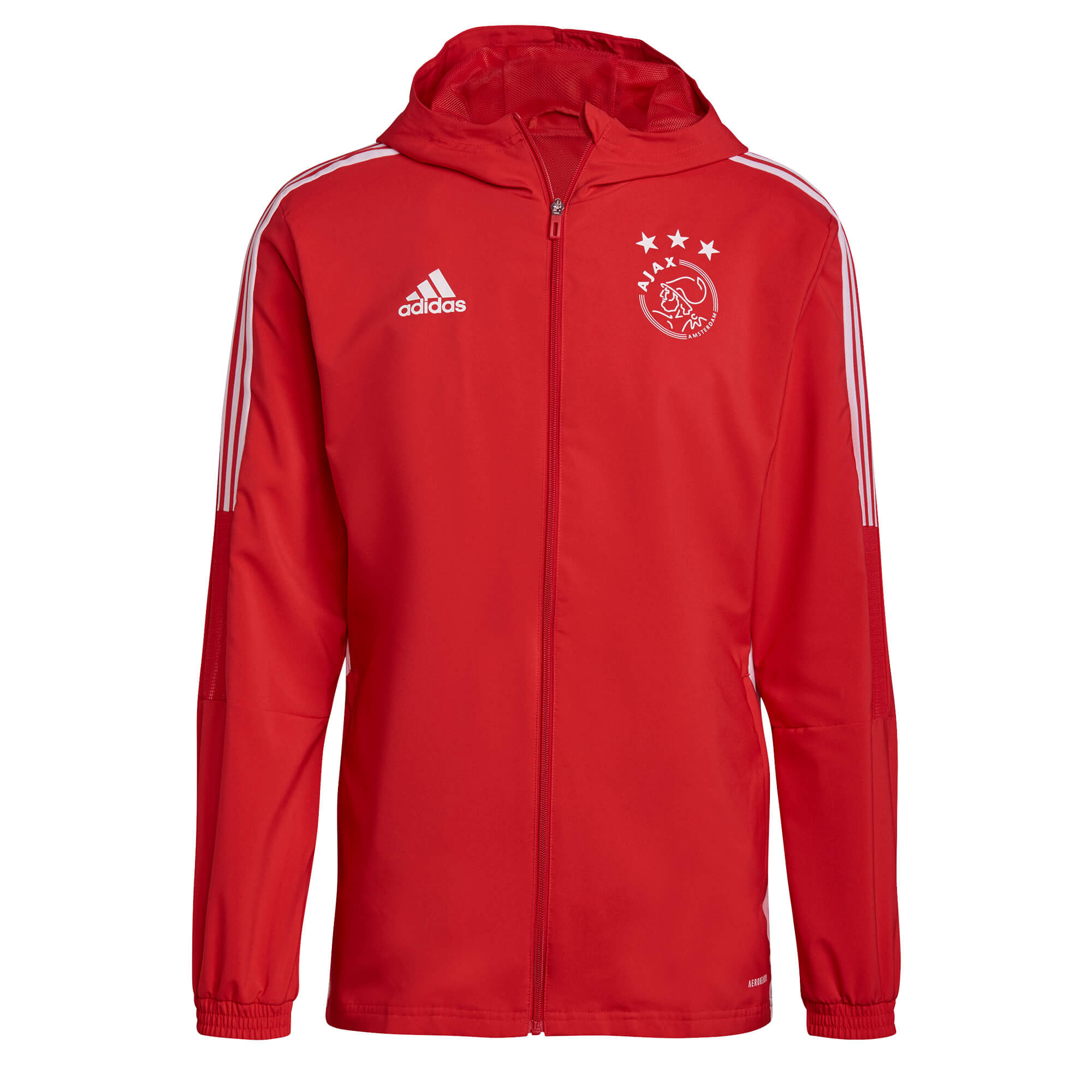 ADIDAS AJAX PRE JKT ROUGE 2021/2022