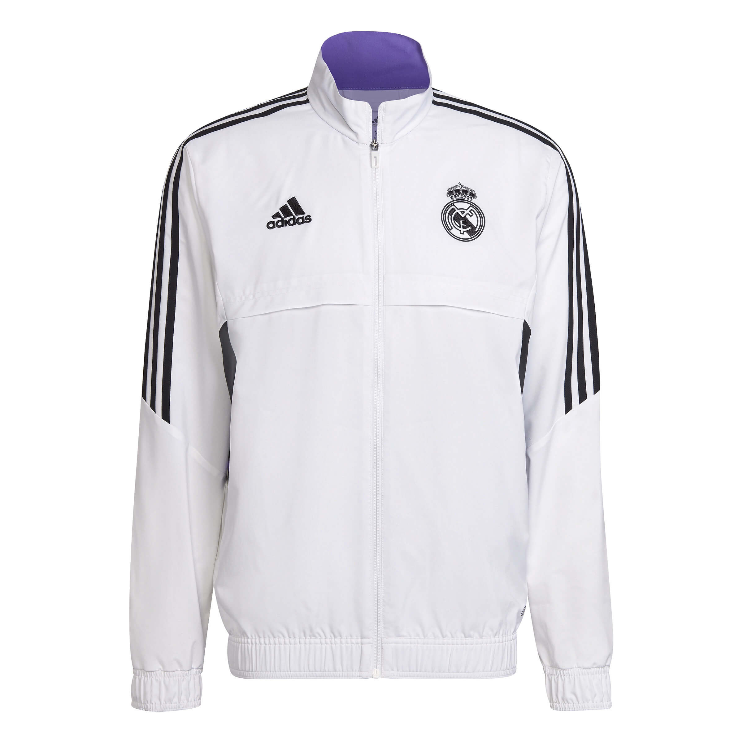 ADIDAS REAL MADRID PRE JKT BLANC 2022/2023