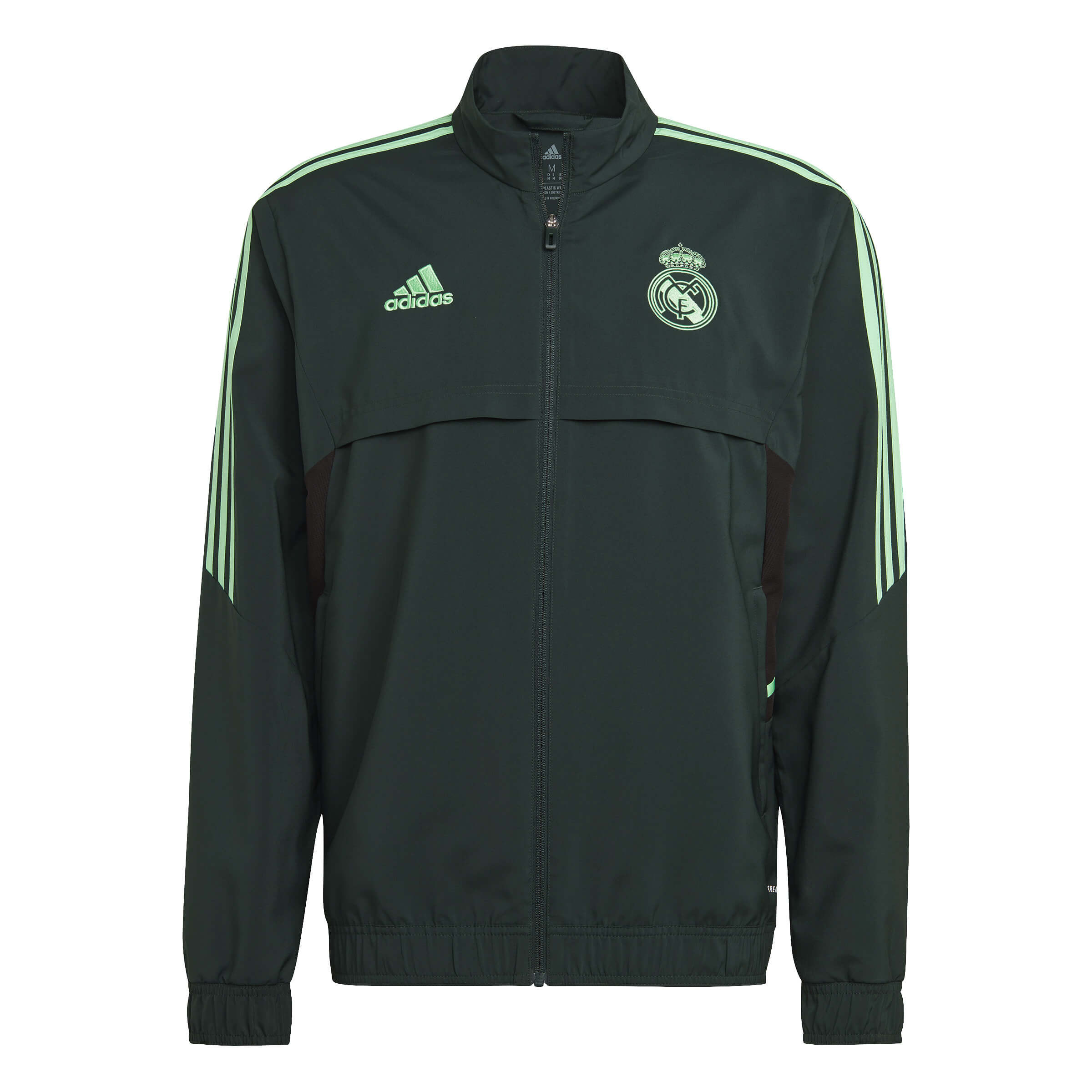 ADIDAS REAL MADRID EU PRE JKT VERT 2022/2023