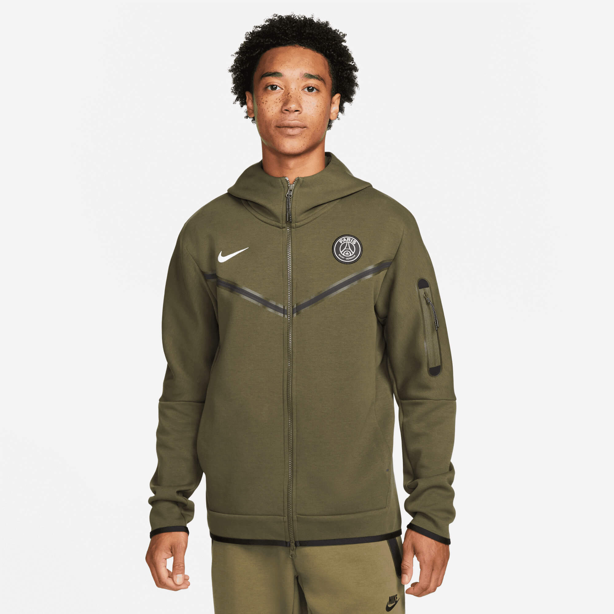 Veste Capuche Psg Nike Tech Fleece Junior - Espace Foot