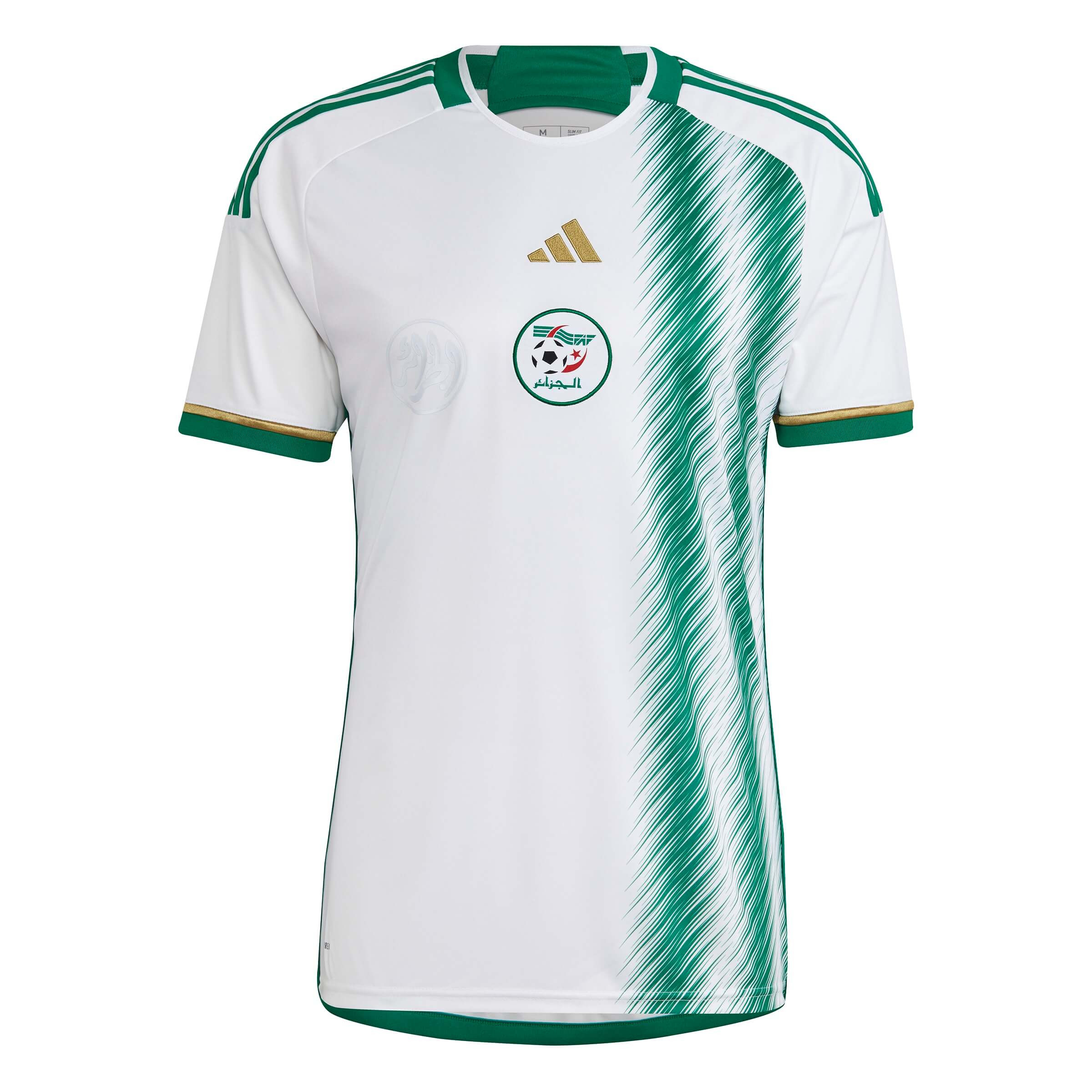 ADIDAS ALGERIE MAILLOT DOMICILE BLANC 2022 2023 HE9254