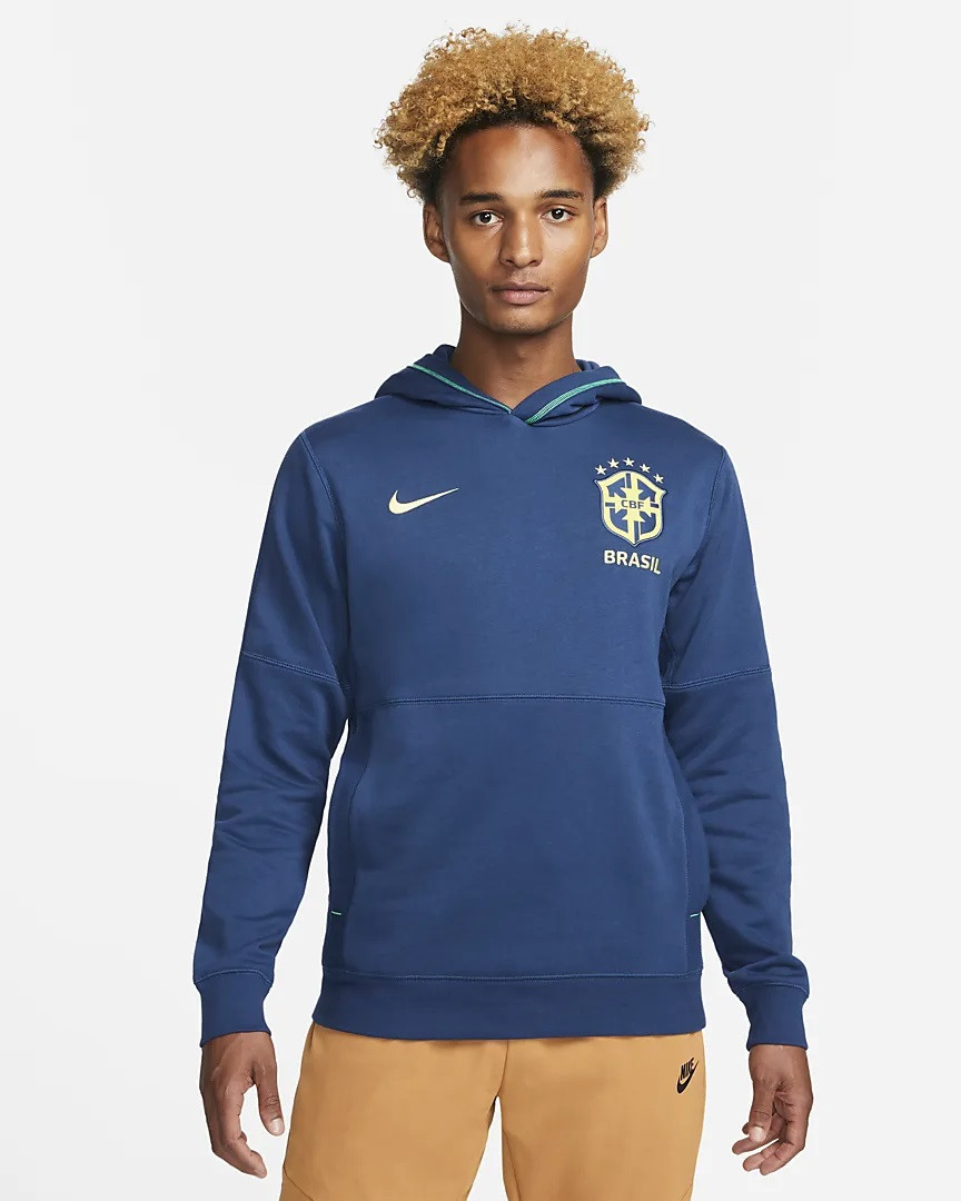 NIKE BRESIL SWEAT HOODY MARINE 2022