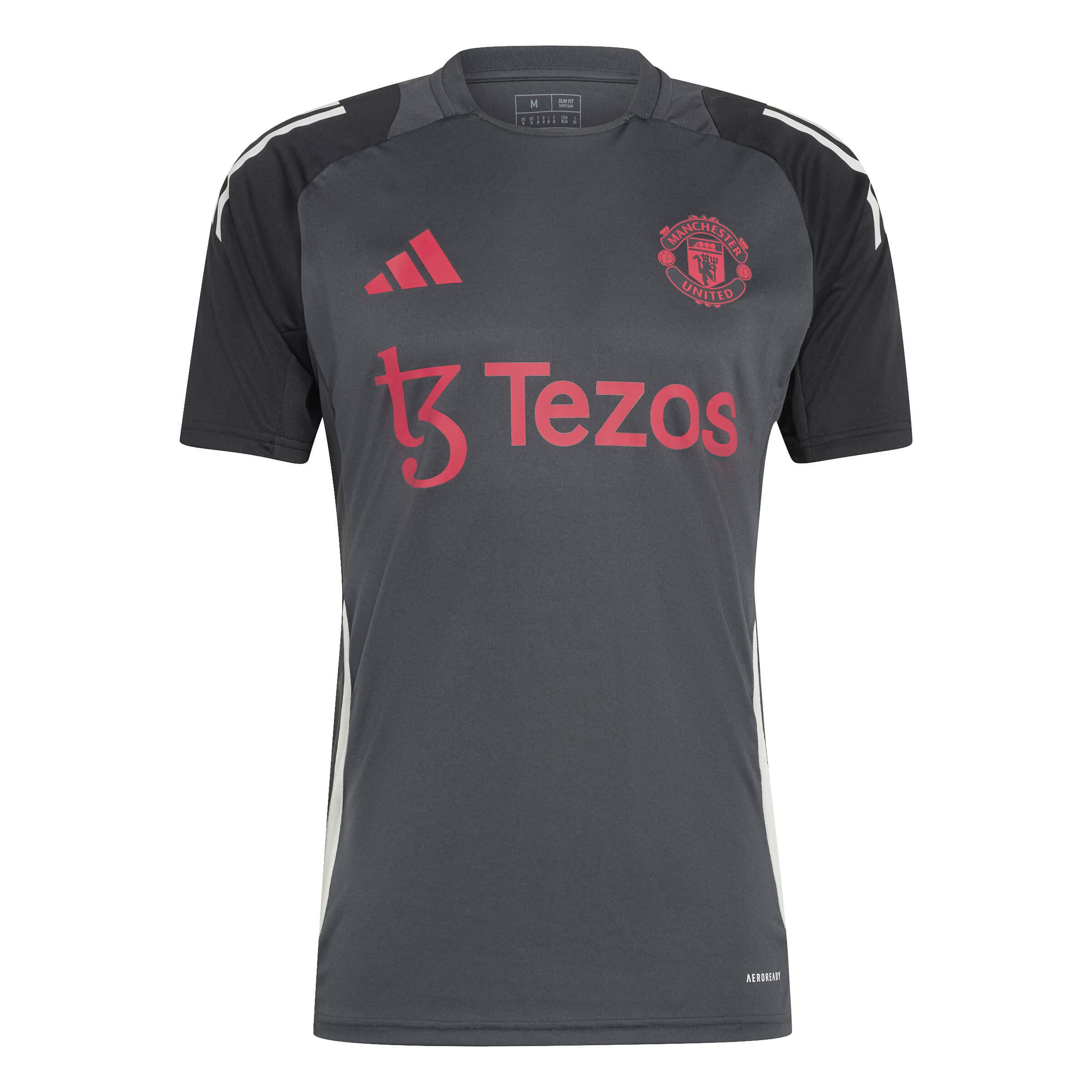 ADIDAS MANCHESTER UNITED EU TRG JSY GRIS 2024/2025