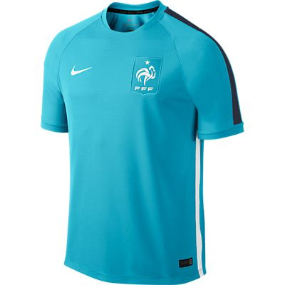 NIKE FFF MAILLOT ENTRAINEMENT CIEL 2015