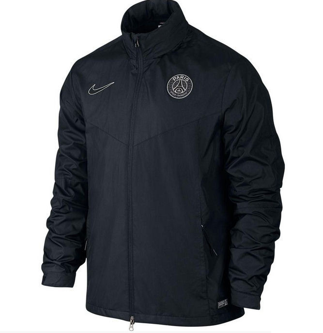 NIKE PSG VESTE COUPE VENT NOIR 2015-2016