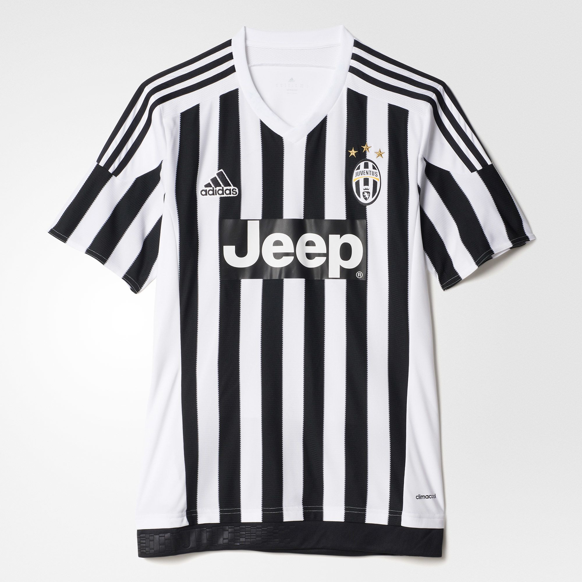 ADIDAS JUVENTUS MAILLOT DOMICILE BLANC/NOIR 2015/2016