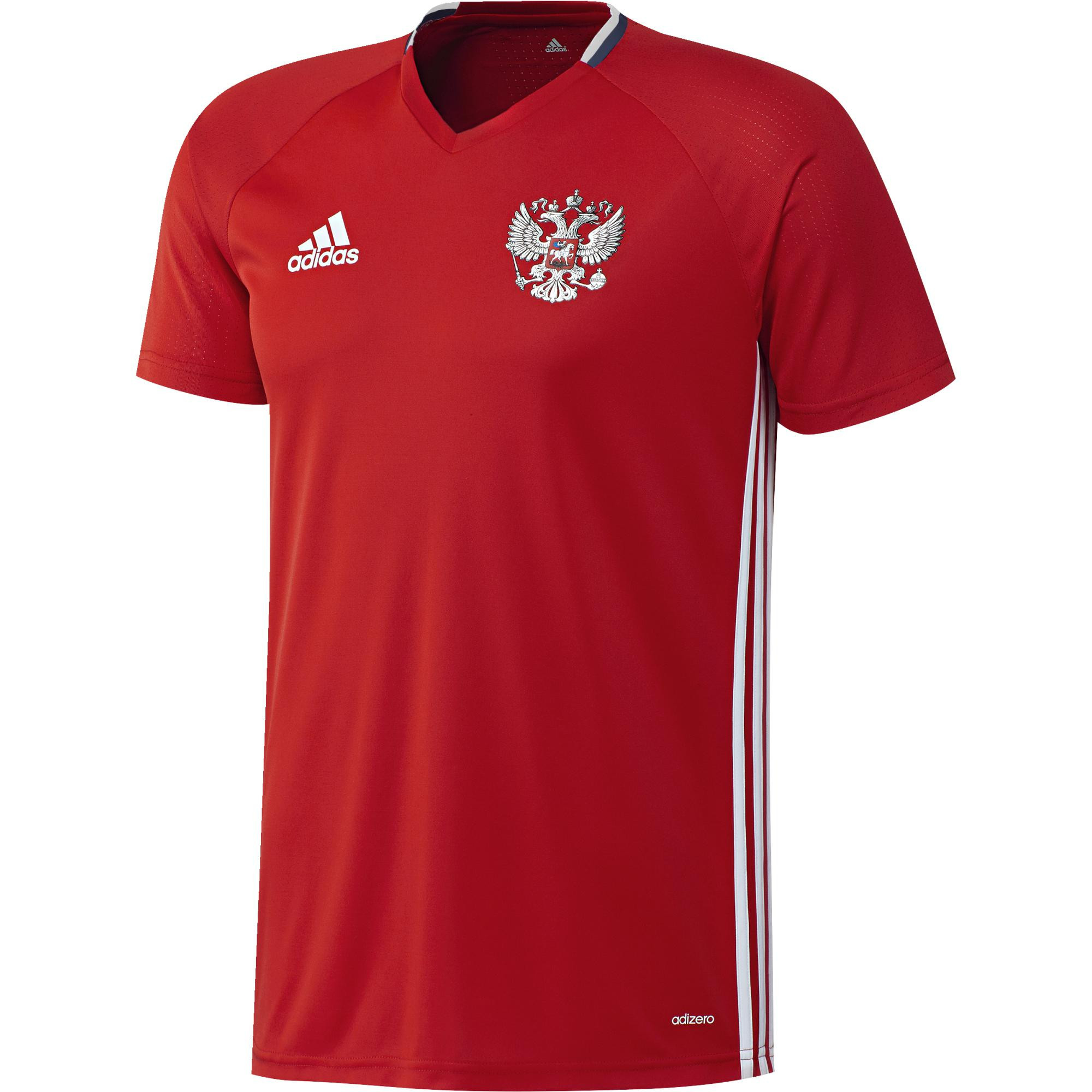ADIDAS RUSSIE MAILLOT ENTRAINEMENT ROUGE 2016