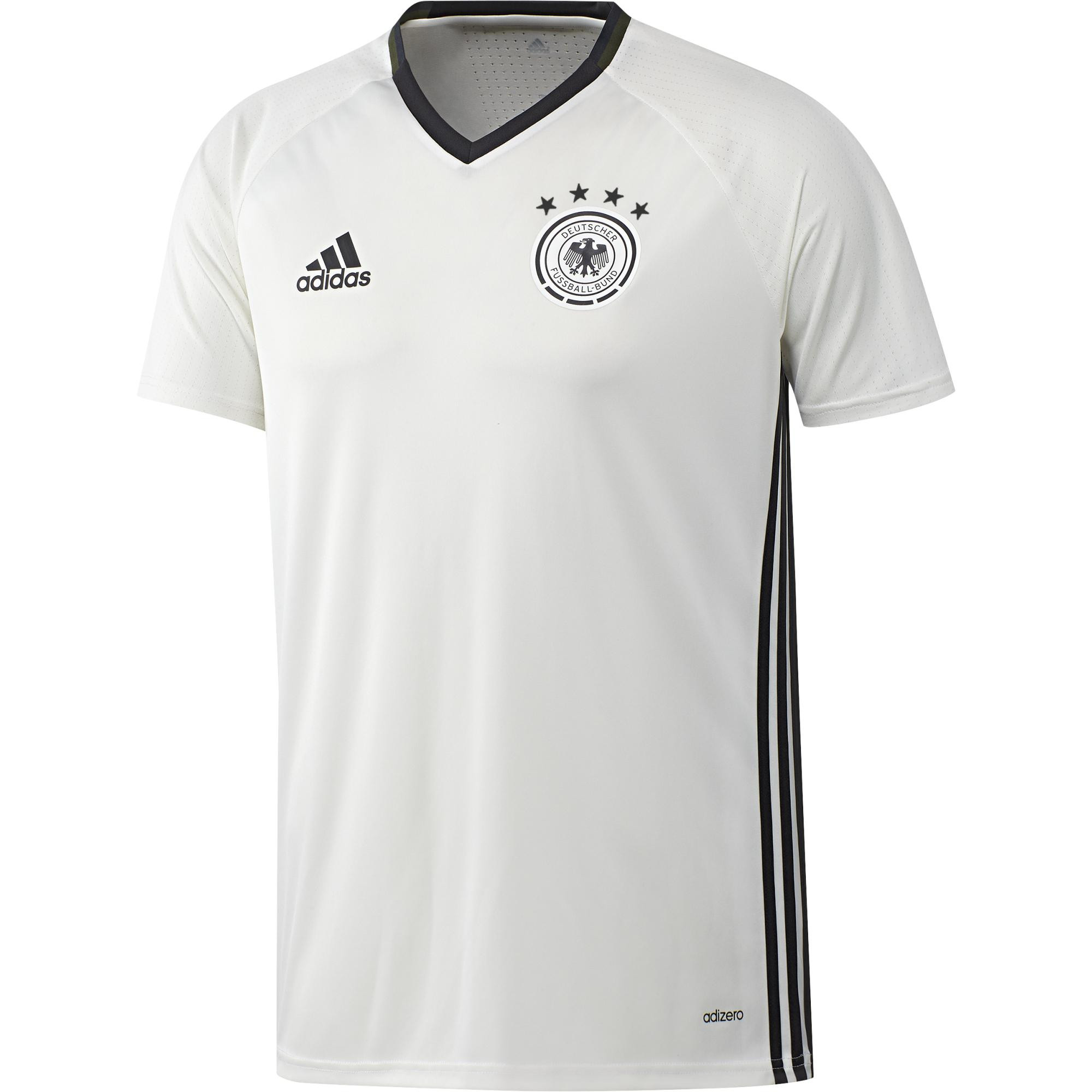ADIDAS ALLEMAGNE MAILLOT ENTRAINEMENT BLANC 2016