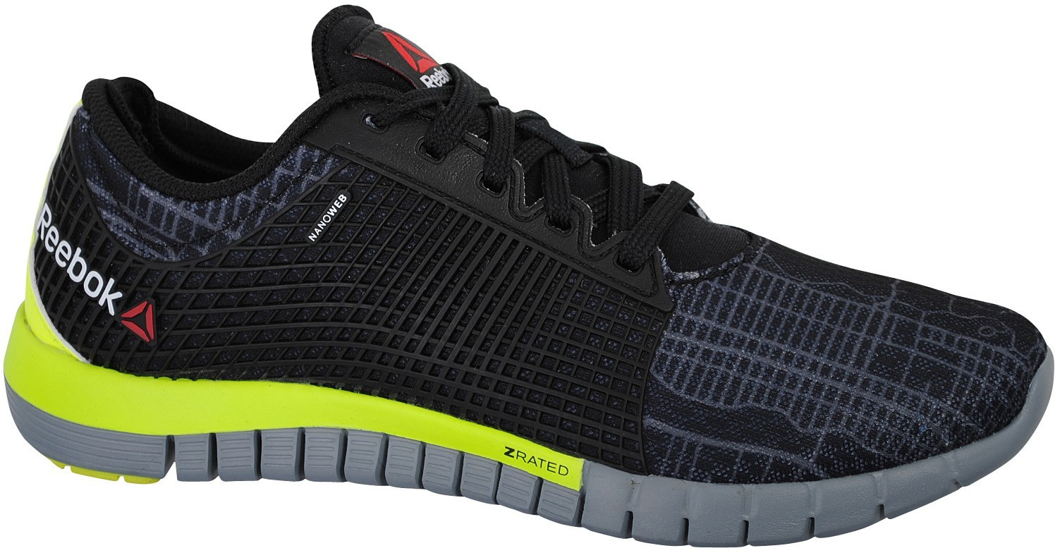 REEBOK ZQUICK CITY NOIR GRIS CHAUSSURES