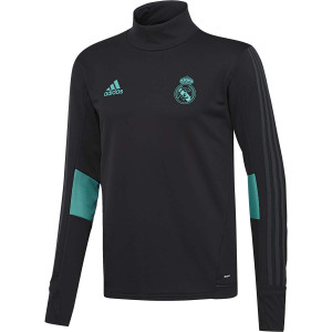 ADIDAS REAL MADRID TRG TOP NOIR 2017/2018