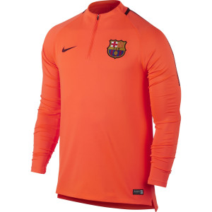 NIKE BARCELONE TRG TOP ORANGE 2017/2018