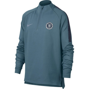 NIKE CHELSEA TRG TOP JUNIOR BLEU 2018/2019