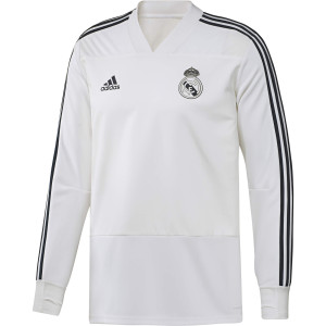 ADIDAS REAL MADRID TRG TOP JUNIOR BLANC 2018/2019