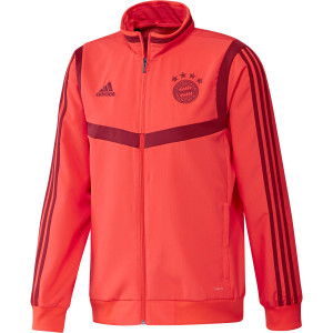 ADIDAS BAYERN PRE JKT ROUGE 2019/2020