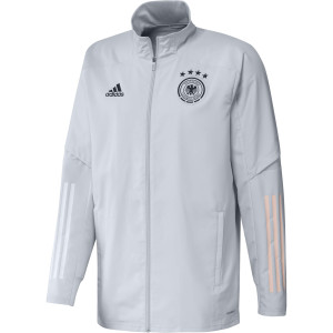 ADIDAS ALLEMAGNE PRE JKT GRIS CLAIR 2020