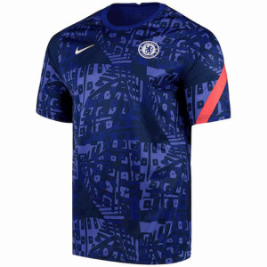 NIKE CHELSEA TRG JSY PRE MATCH BLEU 2020/2021