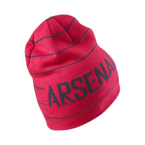 NIKE ARSENAL BONNET REVERSIBLE ROUGE