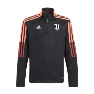 ADIDAS JUVENTUS TRG TOP JUNIOR NOIR/ORANGE 2021/2022