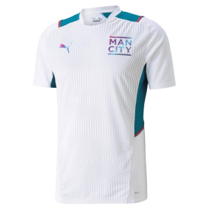 PUMA MANCHESTER CITY TRG JSY BLANC 2021/2022